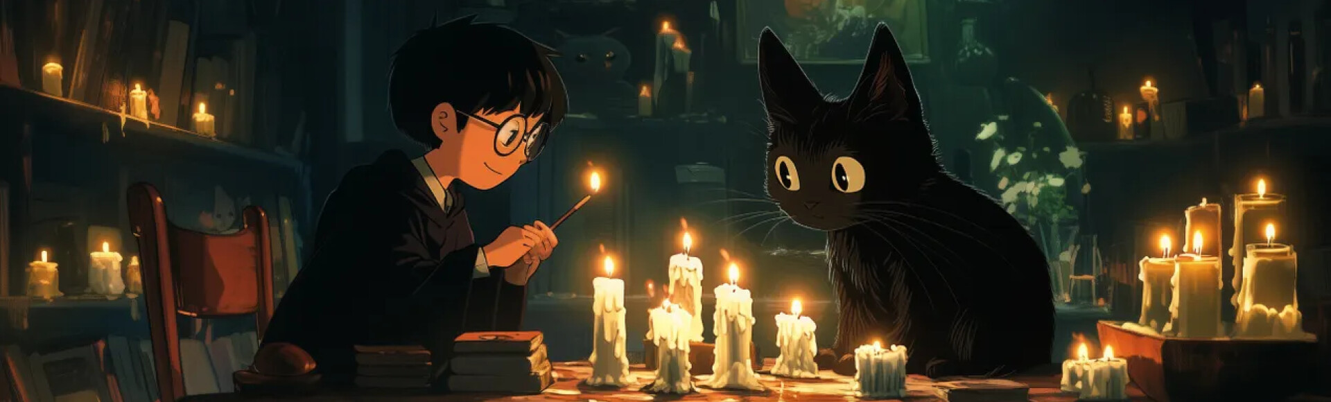 СОЛИСТЫ ОРКЕСТРА CAGMO: ГАРРИ ПОТТЕР И МИЯДЗАКИ ПРИ СВЕЧАХ постер