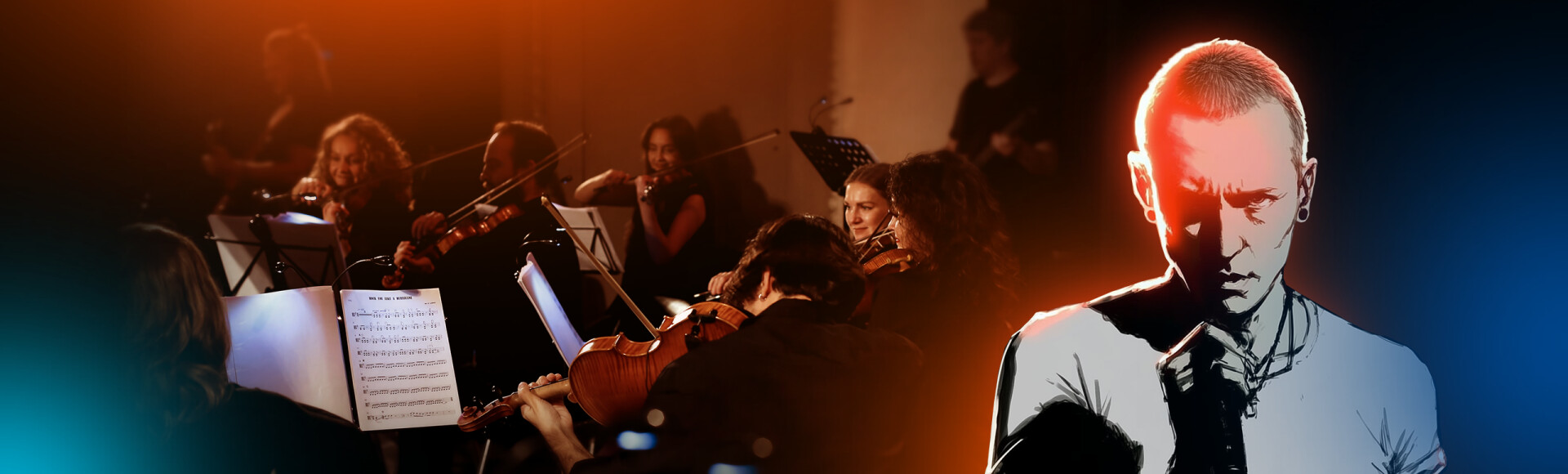 LINKIN PARK SYMPHONIC. ОРКЕСТР «МОДЕРН» постер