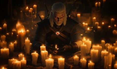 ОРКЕСТР CAGMO - СИМФОНИЯ ВЕДЬМАК ПРИ СВЕЧАХ постер