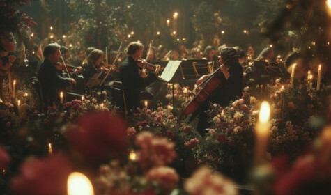 ОРКЕСТР CAGMO: СИМФОНИЯ ЛАНА ДЕЛЬ РЕЙ И АДЕЛЬ ПРИ СВЕЧАХ